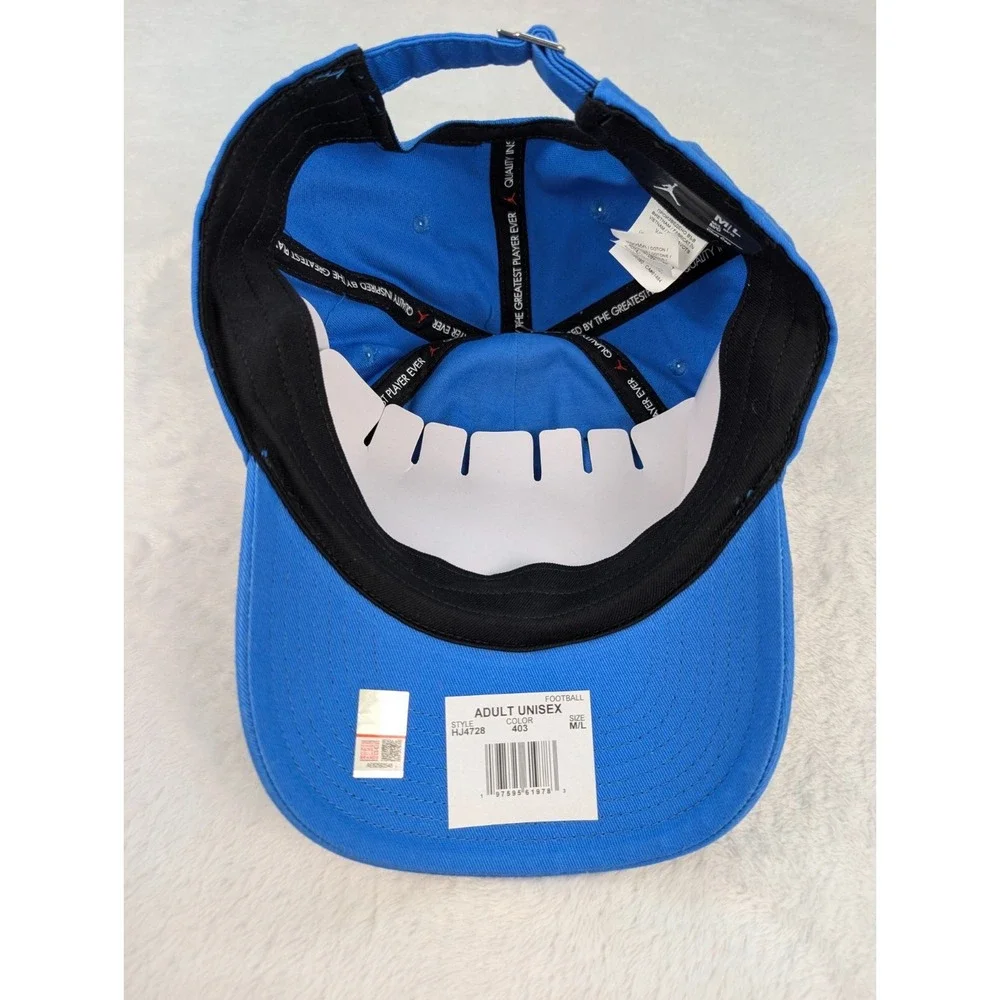 UCLA Bruins‎ Jordan Club Hat Adult Unisex M/L Blue On Field Adjustable NWT